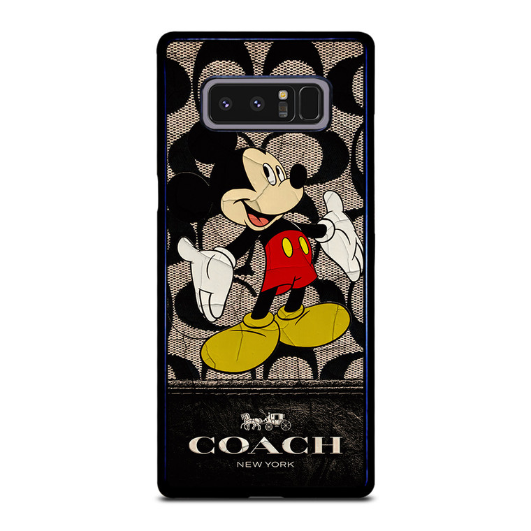 MICKEY MOUSE COACH NEW YORK Samsung Galaxy Note 8 Case Cover
