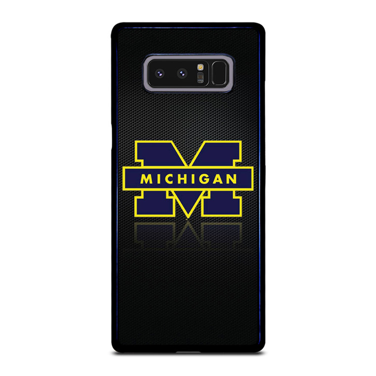 MICHIGAN WOLVERINES METAL LOGO Samsung Galaxy Note 8 Case Cover