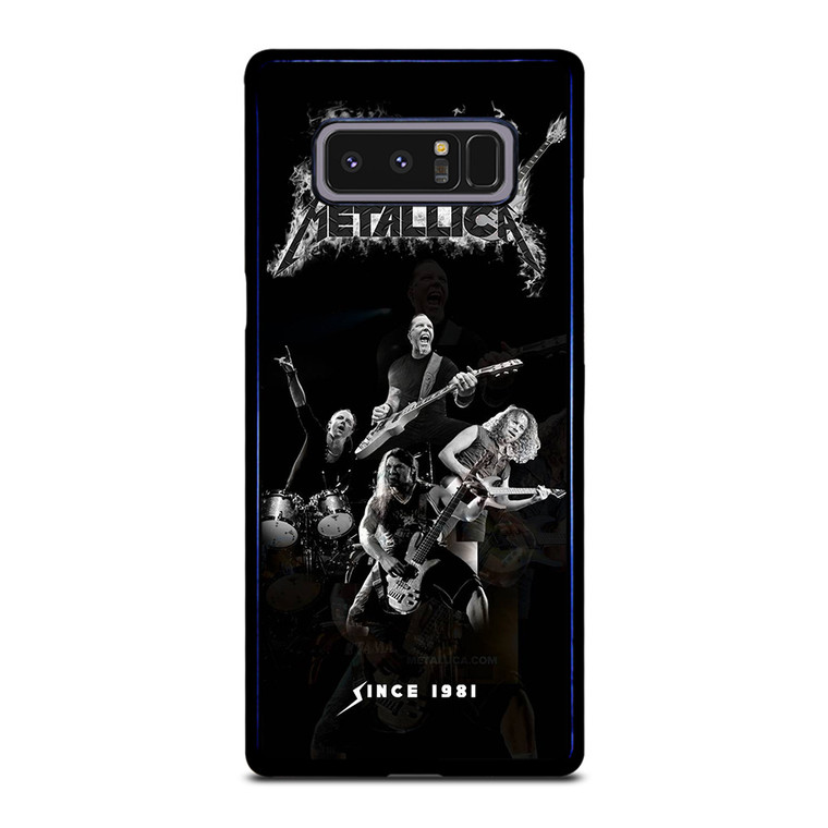 METALLICA ROCK BAND Samsung Galaxy Note 8 Case Cover