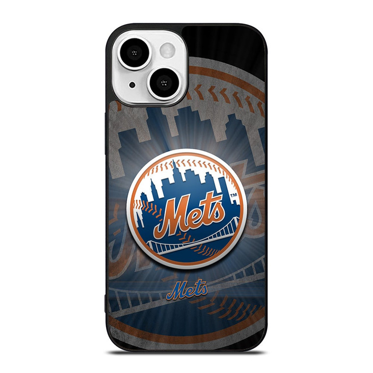 NEW YORK METS MLB LOGO iPhone 13 Mini Case Cover