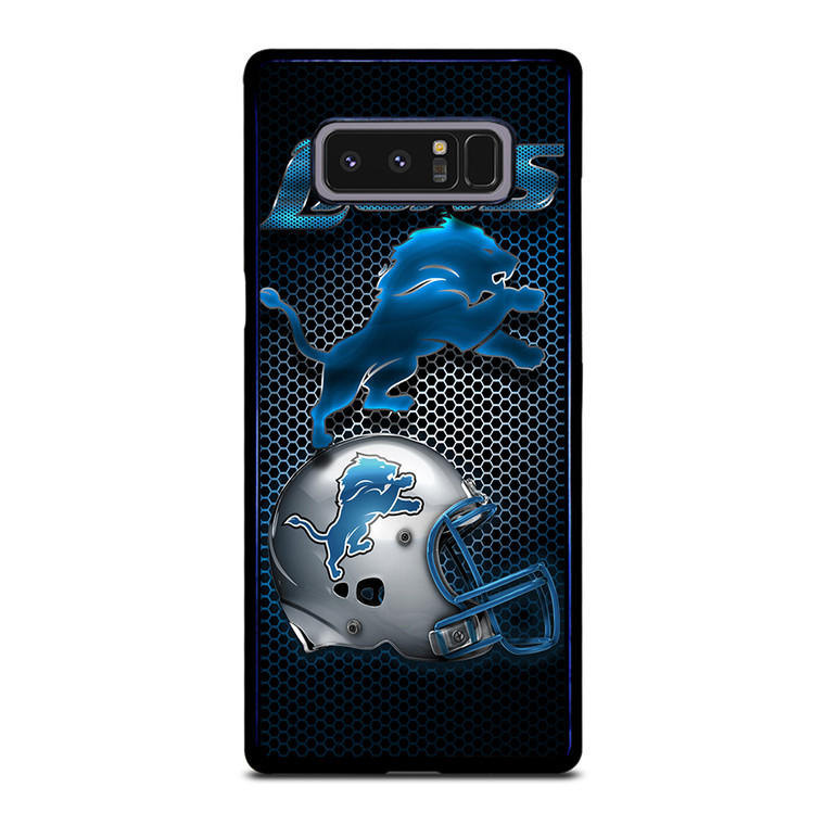 DETROIT LIONS LOGO HELMET Samsung Galaxy Note 8 Case Cover DETROIT LIONS LOGO HELMET Samsung Galaxy Note 8 Case Cover