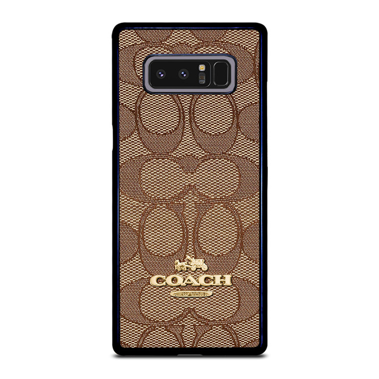 COACH NEW YORK PATTERN Samsung Galaxy Note 8 Case Cover