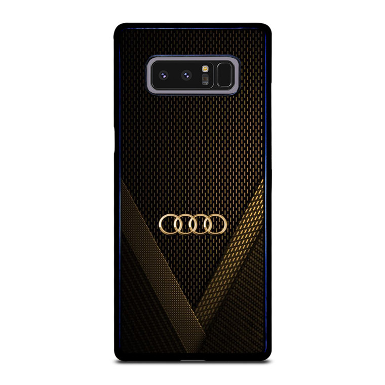 AUDI GOLD LOGO Samsung Galaxy Note 8 Case Cover