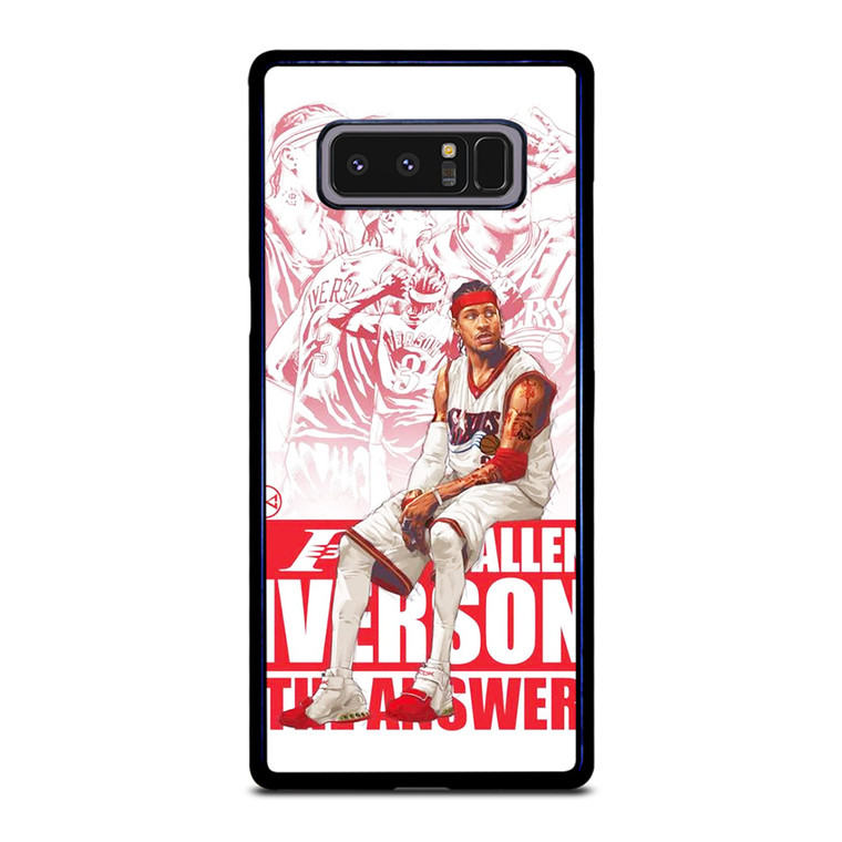 ALLEN IVERSON SIXERS NBA Samsung Galaxy Note 8 Case Cover ALLEN IVERSON SIXERS NBA Samsung Galaxy Note 8 Case Cover