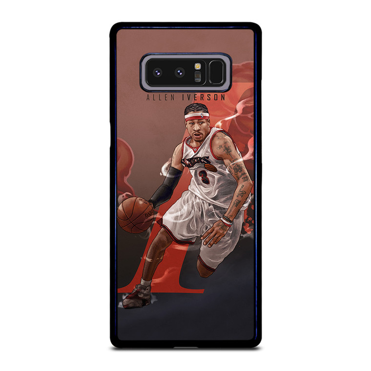 ALLEN IVERSON SIXERS NBA BASKETBALL Samsung Galaxy Note 8 Case Cover ALLEN IVERSON SIXERS NBA BASKETBALL Samsung Galaxy Note 8 Case Cover