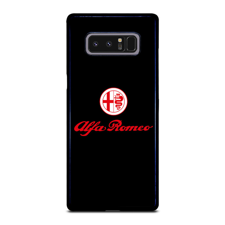 ALFA ROMEO RED SYMBOL Samsung Galaxy Note 8 Case Cover ALFA ROMEO RED SYMBOL Samsung Galaxy Note 8 Case Cover