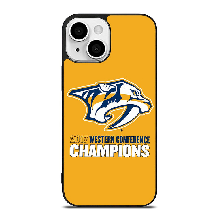 NASHVILLE PREDATORS LOGO 1 iPhone 13 Mini Case Cover