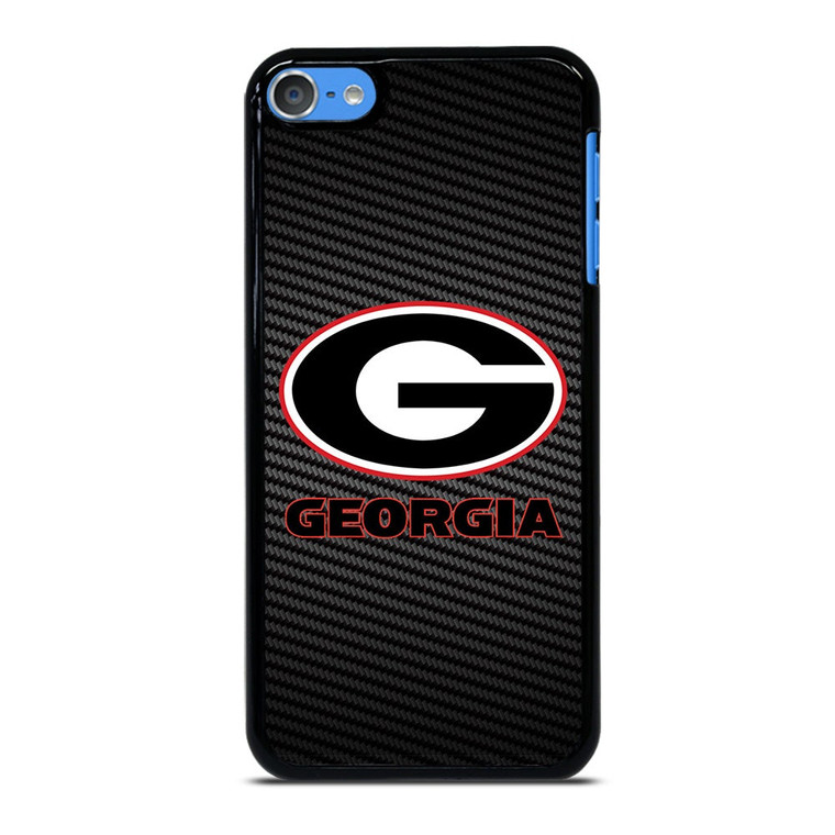 UNIVERSITY GEORGIA CARBON SYMBOL iPod Touch 7 Case