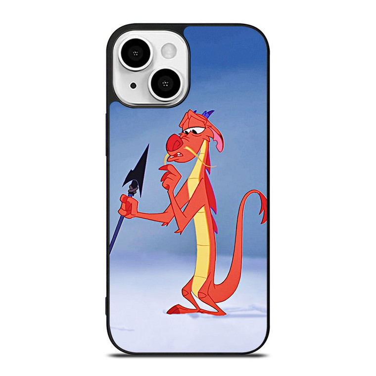 MUSHU DRAGON MULAN DISNEY CARTOON iPhone 13 Mini Case Cover