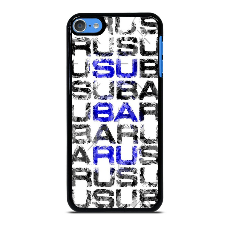SUBARU CROSSWORD PUZZLE iPod Touch 7 Case