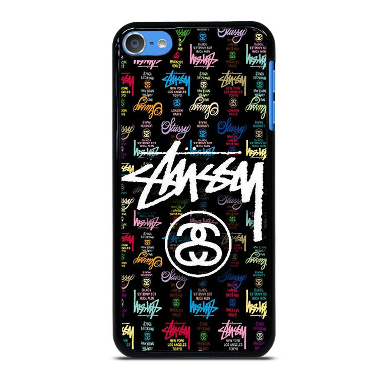 STUSSY COLLAGE LOGO iPod Touch 7 Case