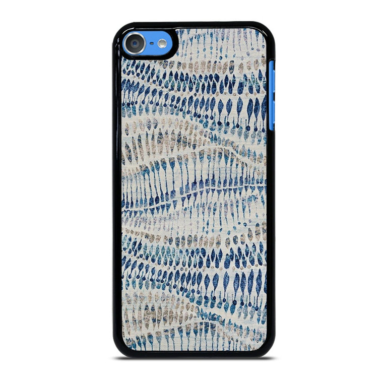 STRETCHED WAVY CHIFFON FABRIC iPod Touch 7 Case