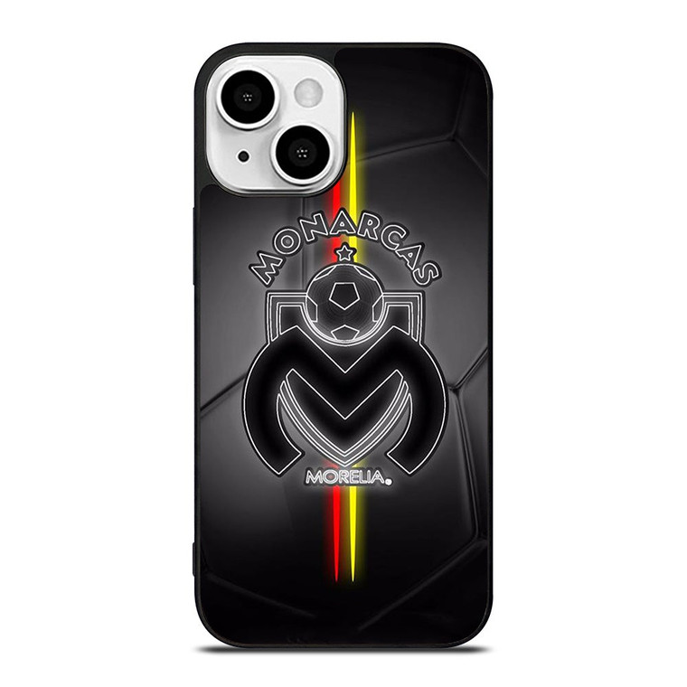 MONARCAS MORELIA BLACK LOGO iPhone 13 Mini Case Cover