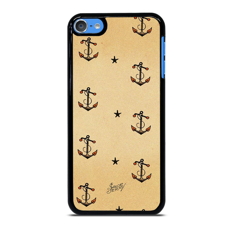 SAILOR JERRY ANCHOR PATTERN iPod Touch 7 Case