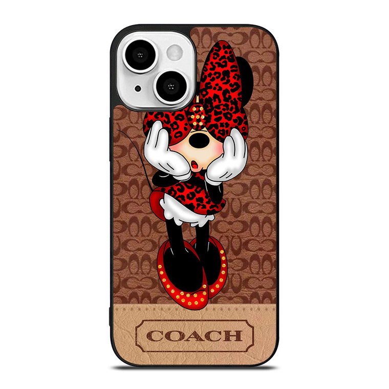 MINNIE MOUSE COACH iPhone 13 Mini Case Cover