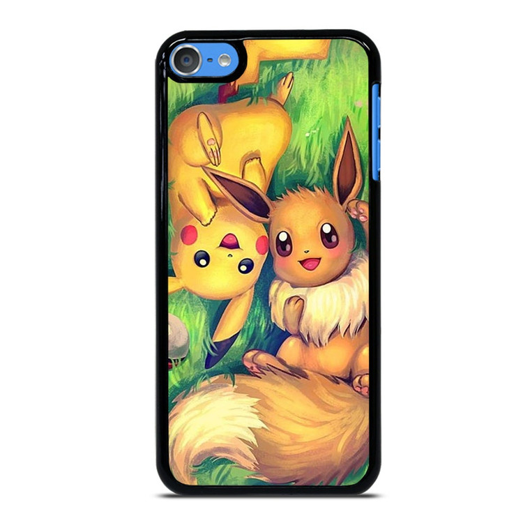 POKEMON EEVEE AND PIKACHU iPod Touch 7 Case