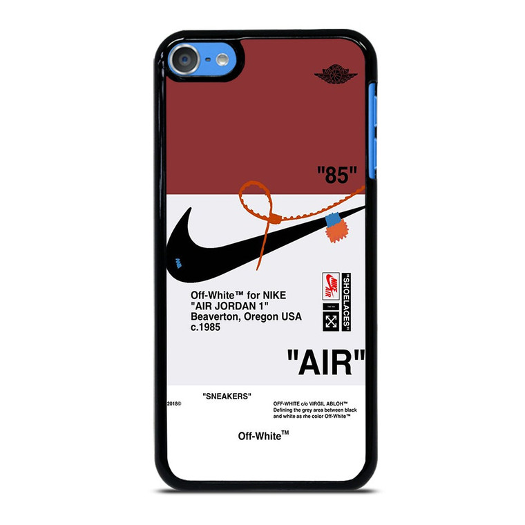 OFF WHITE NIKE AIR JORDAN SNEAKERS iPod Touch 7 Case