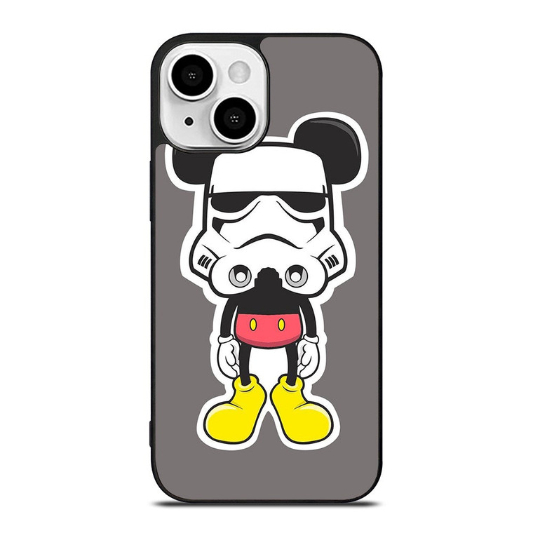 MICKEY MOUSE STORMTROOPER STAR WARS iPhone 13 Mini Case Cover