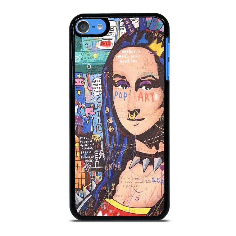 MONALISA ABSTRACT POP ART  iPod Touch 7 Case