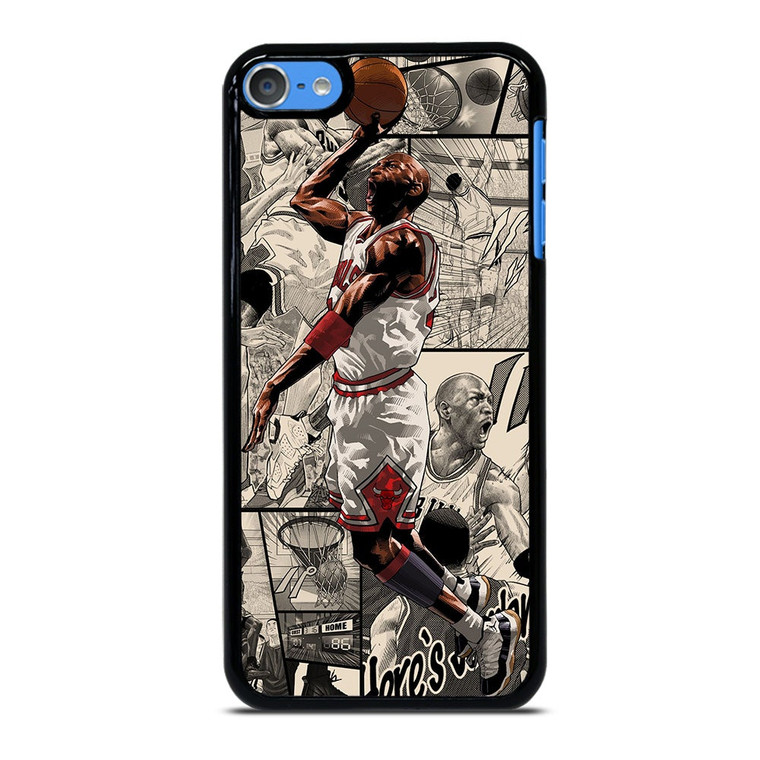 MICHAEL JORDAN COMIC ART iPod Touch 7 Case