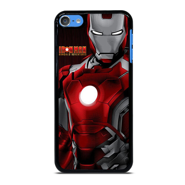 MARVEL IRONMAN STRAIGHT POTRAIT LINE iPod Touch 7 Case