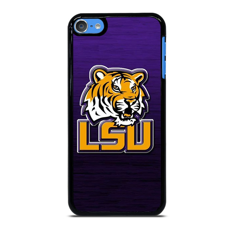 LSU TIGERS WOODEN LOGO iPod Touch 7 Case