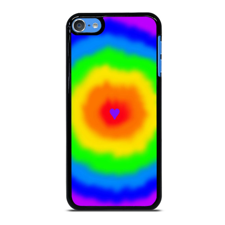 LOVE RAINBOW TIE DYE PATTERN iPod Touch 7 Case