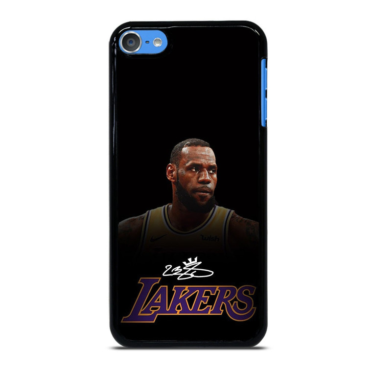 LEBRON JAMES LA LAKERS AUTOGRAPH iPod Touch 7 Case