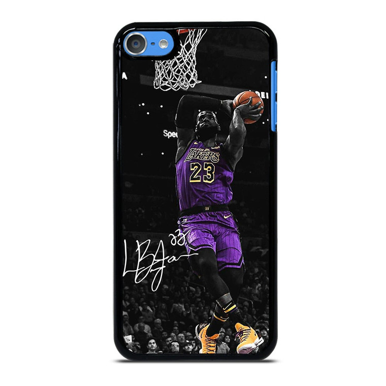 LEBRON JAMES DUNK LA LAKERS iPod Touch 7 Case