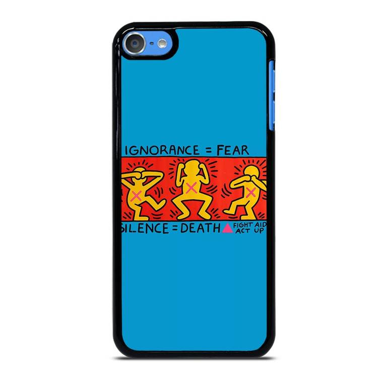 KEITH HARING FIGHT AIDS iPod Touch 7 Case