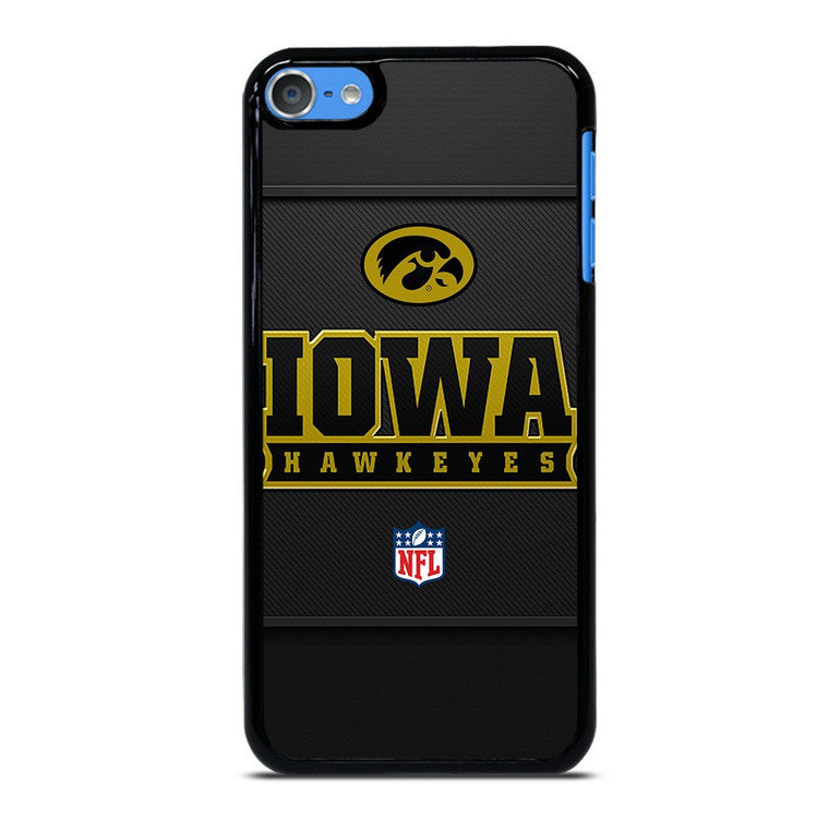 IOWA HAWKEYES CARBON LOGO iPod Touch 7 Case