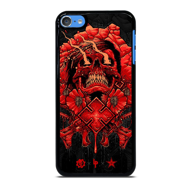 GEARS OF WAR SKULL RED iPod Touch 7 Case