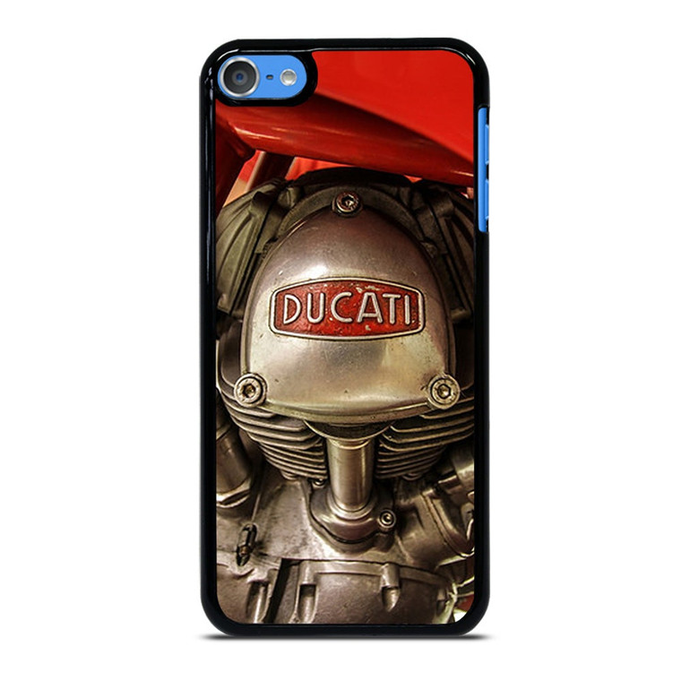 DUCATI ENGINE LOGO RETRO iPod Touch 7 Case