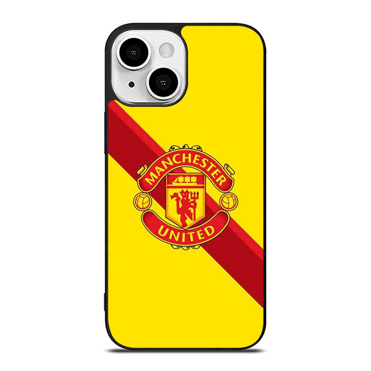 MANCHESTER UNITED FOOTBALL CLUB LOGO iPhone 13 Mini Case Cover