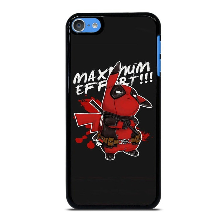 DEADPOOL POKEMON PIKACHU ART iPod Touch 7 Case