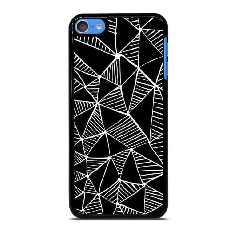 DARK TRIANGLE PATTERN iPod Touch 7 Case