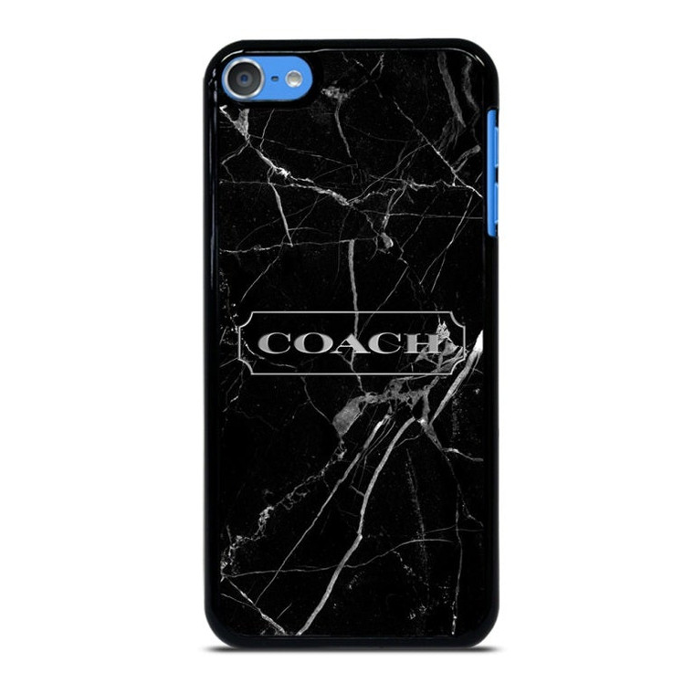 COACH NEW YORK SILVER MARBLE iPod Touch 7 Case