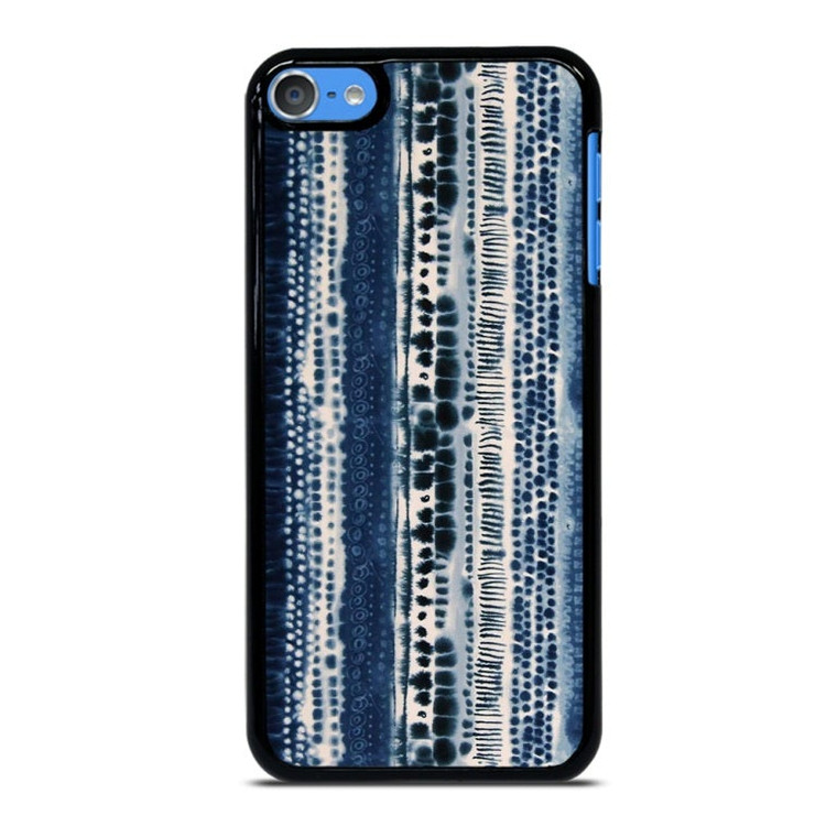 BLUE STRETCHED CHIFFON FABRIC iPod Touch 7 Case