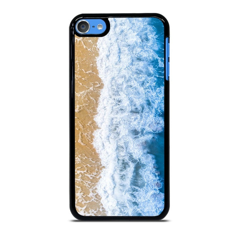 BLUE BEACH WAVES iPod Touch 7 Case