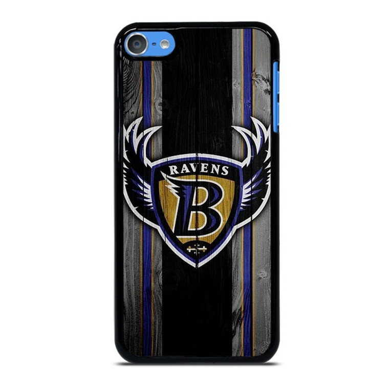 BALTIMORE RAVENS WOODEN LOGO iPod Touch 7 Case