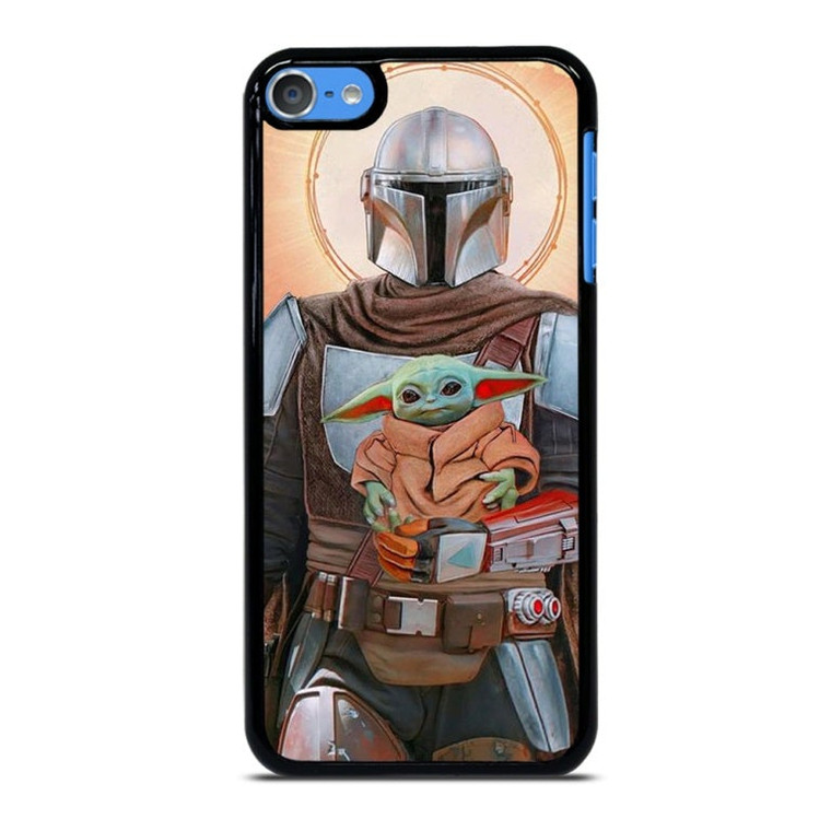 BABY YODA AND THE MANDALORIAN STAR WARS iPod Touch 7 Case