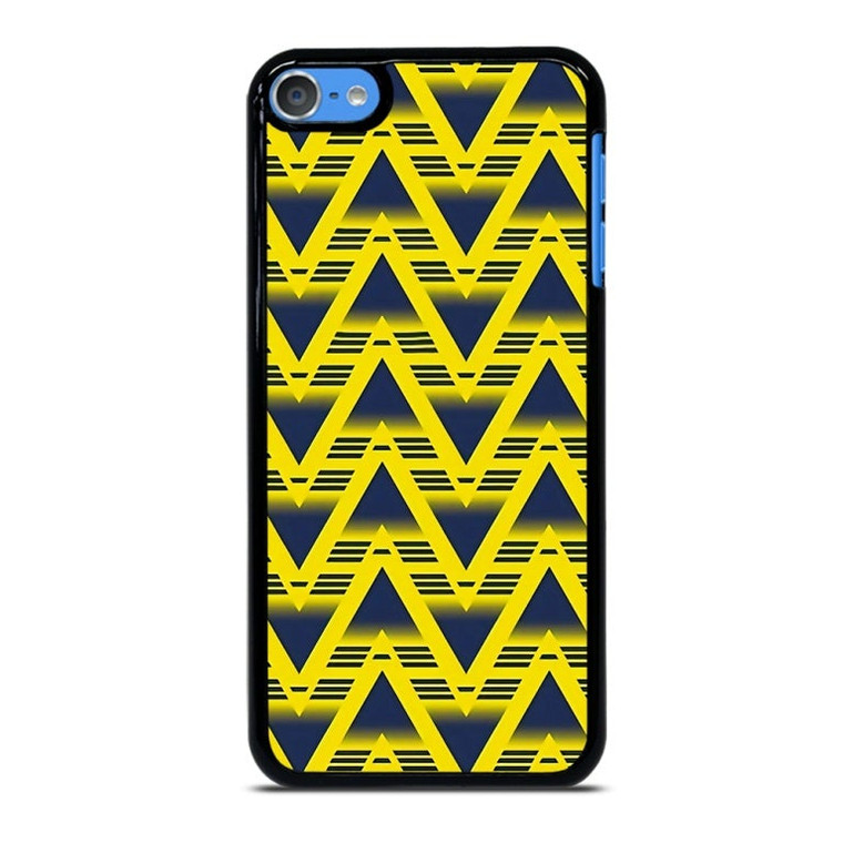 ARSENAL YELLOW RETRO PATTERN iPod Touch 7 Case