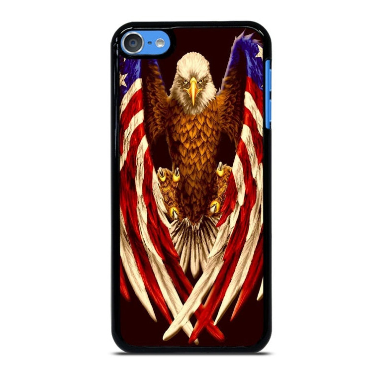 AMERICA FLAG EAGLE iPod Touch 7 Case