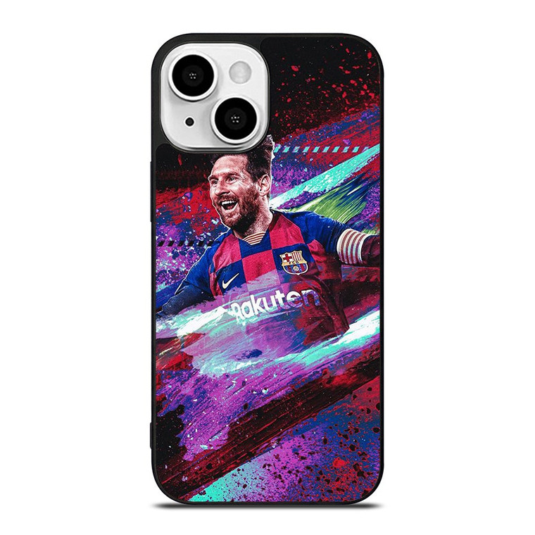 LIONEL MESSI BARCELONA ART iPhone 13 Mini Case Cover