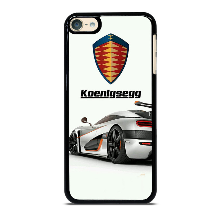 KOENIGSEGG WHITE CAR LOGO iPod Touch 6 Case