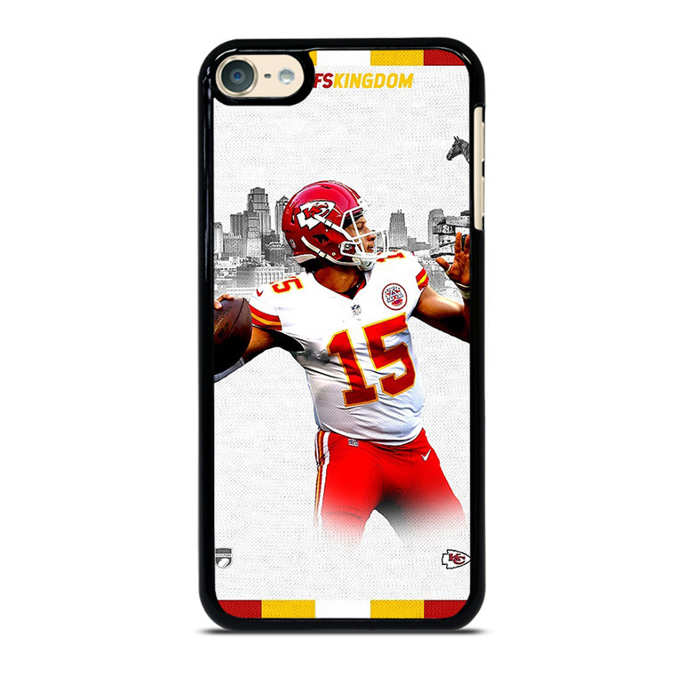 KANSAS CITY PATRICK MAHOMES NFL FOOTBALL iPod Touch 6 Case