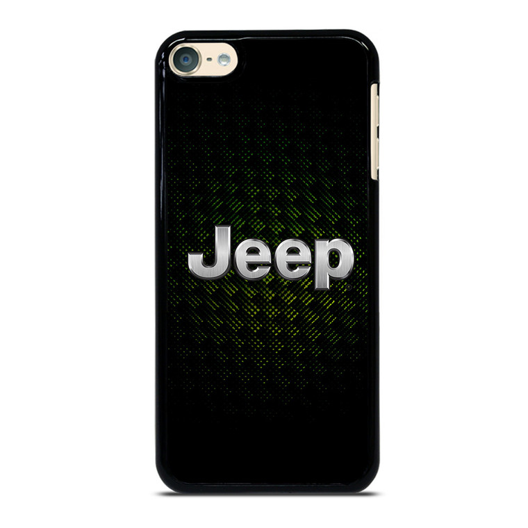 JEEP GREEN CARBON LOGO iPod Touch 6 Case