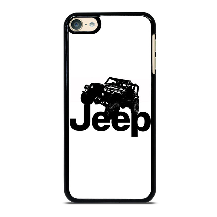 JEEP BLACK LOGO iPod Touch 6 Case