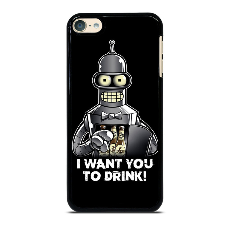 FUTURAMA BENDER QUOTE iPod Touch 6 Case
