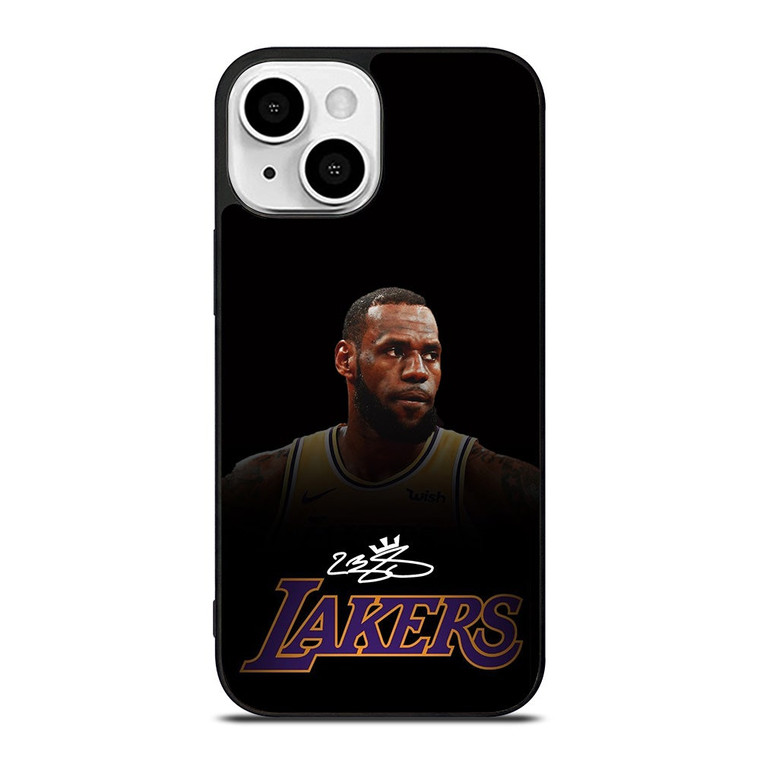 LEBRON JAMES LA LAKERS AUTOGRAPH iPhone 13 Mini Case Cover LEBRON JAMES LA LAKERS AUTOGRAPH iPhone 13 Mini Case Cover
